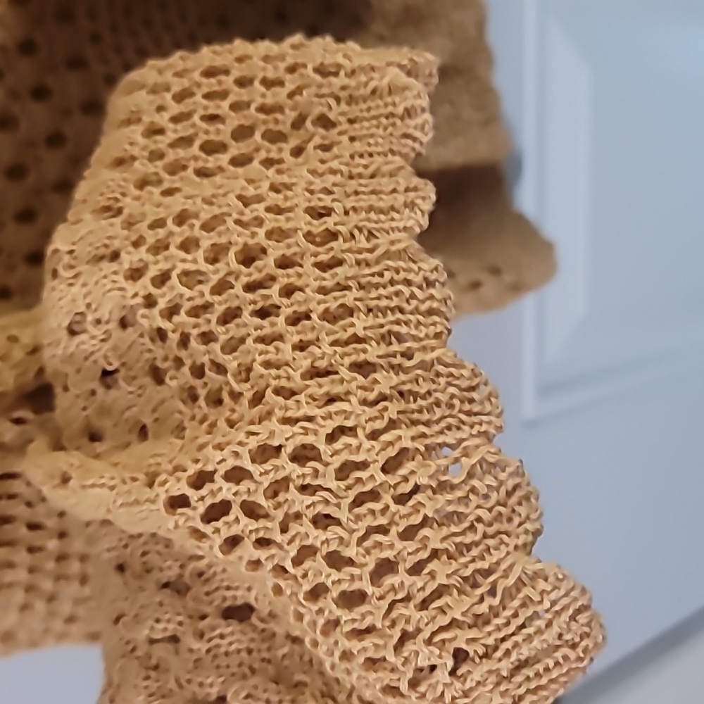 Crochet Knit Swim Cover Up - Picture 6 of 7